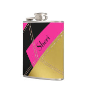 Moderne maatkolf heupfles (Links)