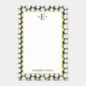 Moderne Madeliefjes Post-it® Notes (Voorkant)