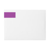 Moderne Magenta Omslag Adreslabels (Voorkant)