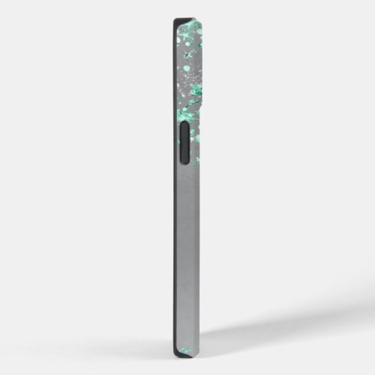 Moderne Magische Glitter sterren Zilver Case-Mate iPhone Case (Achterkant / Rechts)