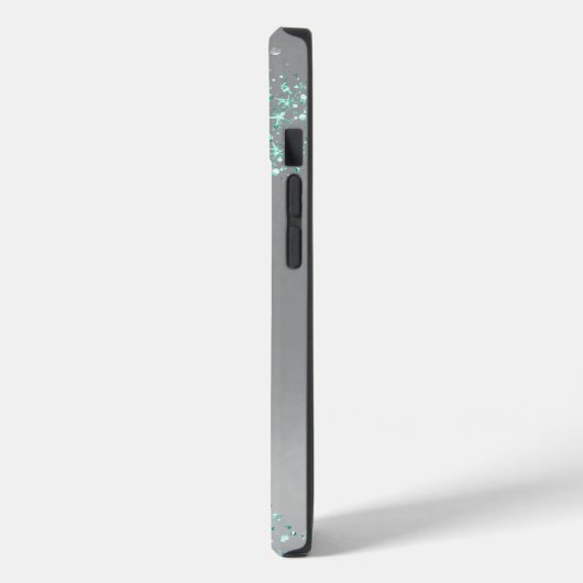 Moderne Magische Glitter sterren Zilver Case-Mate iPhone Case (Achterkant / Links)