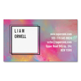 Moderne magneetkaarten magnetisch visitekaartje