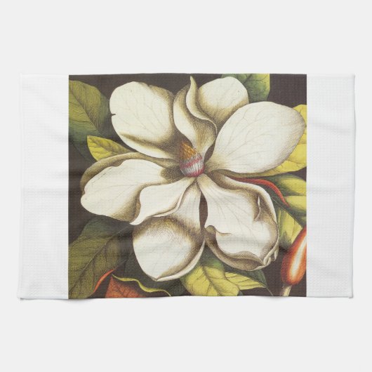 moderne  magnolia theedoek (Horizontaal)