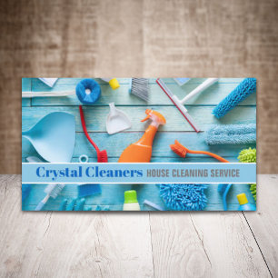 Moderne Maid Services Huishoudster Housekeeping Visitekaartje