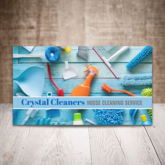 Moderne Maid Services Huishoudster Housekeeping Visitekaartje