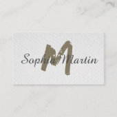 Moderne make-up artiest en kunstenaar Hair Stylist Visitekaartje (Voorkant)