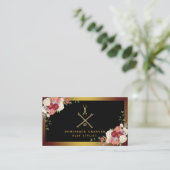 Moderne make-up artiest & haar stijlvol visitekaartje (Staand voorkant)