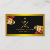 Moderne Make-up Artiest & Haar Stylist Salon Visitekaartje (Voorkant)