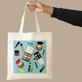 Moderne make-up artist Canvas tas