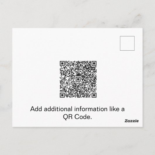 Moderne makelaar  briefkaart (Achterkant)