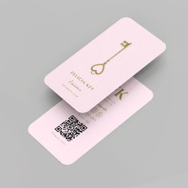 Moderne makelaar Initialen Visitekaartje