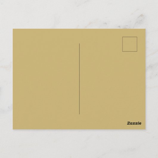 Moderne Makelaar Paleis Goud Zakelijk Bedankt Post Briefkaart (Achterkant)