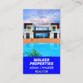 Moderne Makelaar (Realtors) Verkopen Kopen QR Visitekaartje (Voorkant)