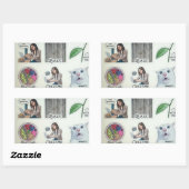 Moderne maker & natuur sticker sheet - Grappige ka (Vel)