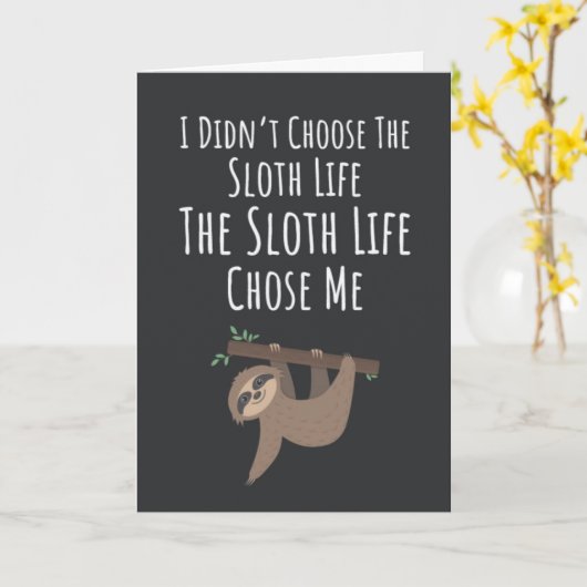 Moderne Malle Luiekaart Typografie Nachtdier Kaart (Gele Bloem)