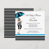 Moderne mam Baby Shower-uitvindingen Kaart (Voorkant / Achterkant)