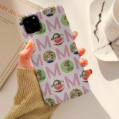 Moderne mam foto sjabloon Blush roze Case-Mate iPhone Case