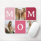 Moderne 'MAMA' 3 Foto Cadeau Muismat (Met muis)
