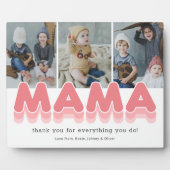 Moderne Mama-fotoplaquette Fotoplaat (Voorkant)
