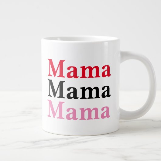 Moderne mama grote koffiekop (Rechts)