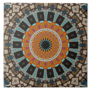 Moderne Mandala Keramische Tegel Tegeltje