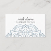 Moderne Mandala sieraden Visitekaartje (Voorkant)