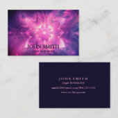 Moderne Mandala Yoga Instructeur Visitekaartje (Voorkant / Achterkant)