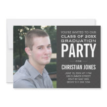 Moderne mannelijke afgestudeerde | Afstudeerfeest 