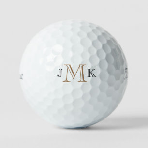Moderne mannelijke Monogram Titleist Pro VI Golfballen