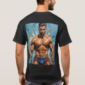 Moderne mannelijkheid in de huidige samenleving t-shirt (Achterkant)