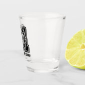 Moderne Mannen 21e verjaardag Shot Glas (Rechts)