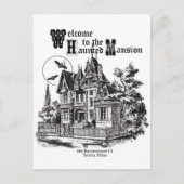 moderne  mansie briefkaart (Voorkant)