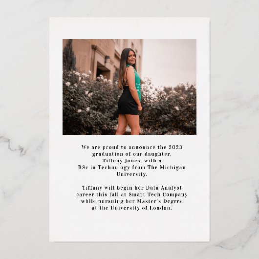 Moderne Manuscript 2 de Aankondiging van het Afstu (Achterkant)