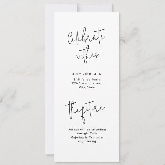 Moderne Manuscript 3 de Aankondiging van het Foto (Achterkant)