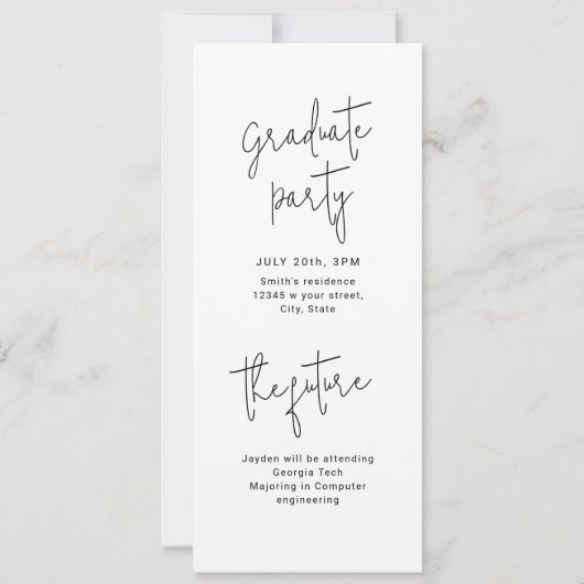 Moderne Manuscript 3 de Aankondiging van het Foto  (Achterkant)