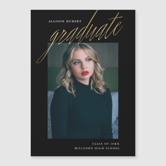 Moderne Manuscript Afstuderen de Aankondiging van (Voorkant)