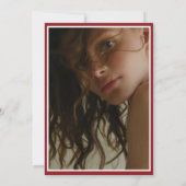 Moderne Manuscript Afstuderen de Uitnodiging van h (Achterkant)