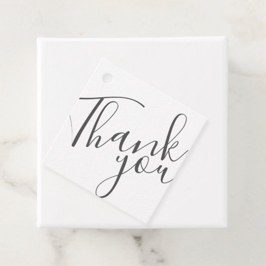 Moderne Manuscript Bedrijfs Dank u Labels (In situ)