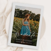 Moderne Manuscript bekleding Twee Afstuderen van d Aankondiging