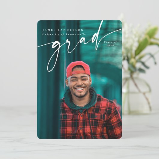 Moderne Manuscript bekleding Twee Afstuderen van d Aankondiging (Staand voorkant)