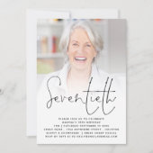 Moderne Manuscript de Bekleding van de Foto 70th B Kaart (Voorkant)