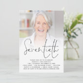 Moderne Manuscript de Bekleding van de Foto 70th B Kaart (Staand voorkant)