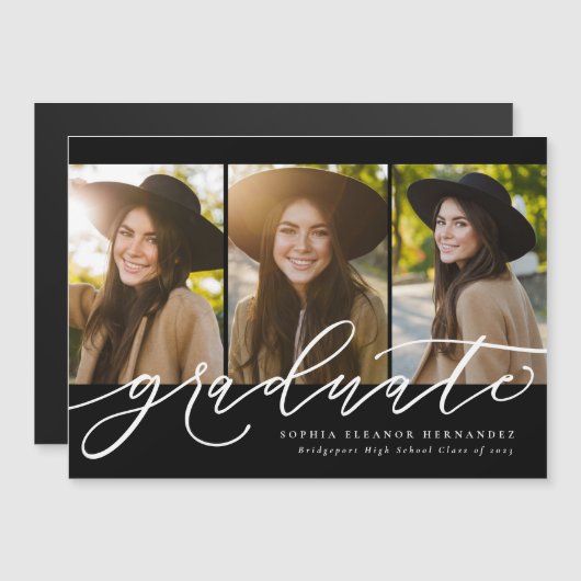 Moderne manuscript drie de aankondiging van het fo (Voorkant / Achterkant)