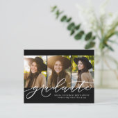 Moderne manuscript drie de uitnodiging van het fot (Staand voorkant)