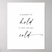 Moderne Manuscript een Blanket om het Boorteken va Poster (Voorkant)