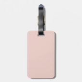 Moderne Manuscript Gepersonaliseerde Bridesmaid Bagagelabel (Achterkant verticaal)