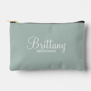 Moderne Manuscript Gepersonaliseerde Bridesmaid Etui