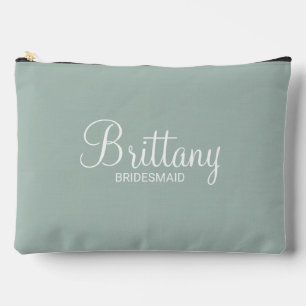 Moderne Manuscript Gepersonaliseerde Bridesmaid Etui