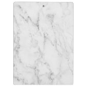 Moderne Manuscript Gepersonaliseerde Naam Witte Ma Klembord (Achterkant)