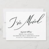 Moderne Manuscript heb ik Bewegende Aankondiging b (Voorkant)